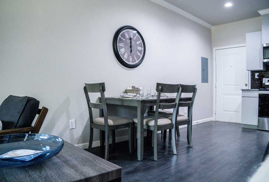 Apartment Apartments For Rent The Gates At Prairie View A And M University Texas Dining Area